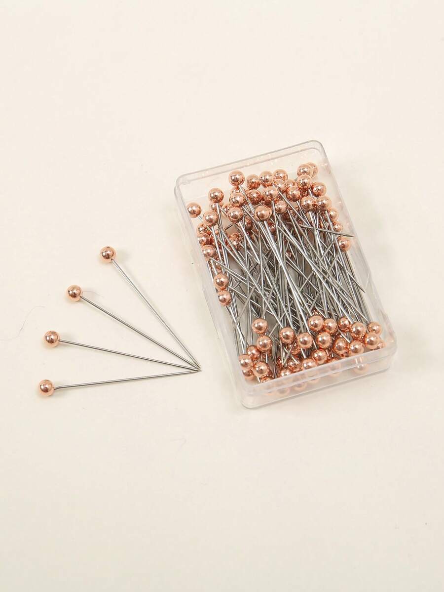 100pcs Women's Fashionable Scarf Pin With Box