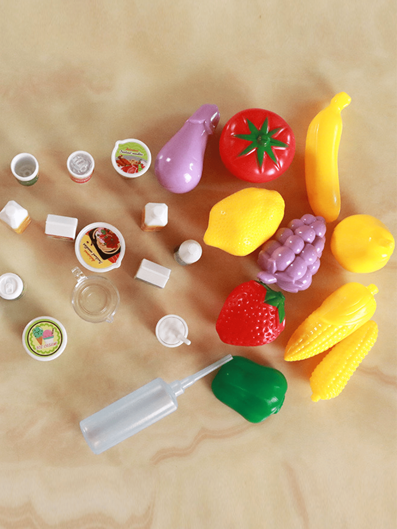 Refridge Simulation Toys For Kids, With Fog, Music & Lights, Kitchens Refrigerator Play Set For