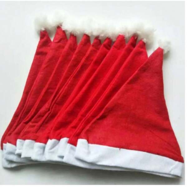 Gorro de Papai Noel em Felro