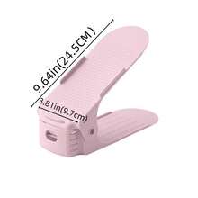 1/5/10 cái Hai lớp Giá để giày , Giày Hộp đựng , Có thể điều chỉnh , Có thể tháo rời Và Gấp lại - màu xanh lá - Xem 8