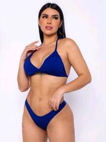 Women Bikini Sets - Xanh đậm - Xem 1