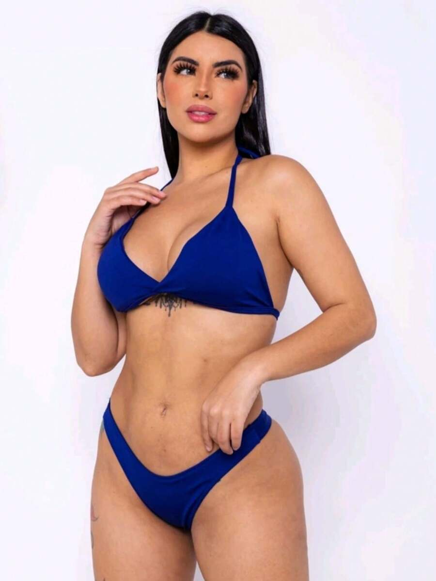 Women Bikini Sets - Xanh đậm - Xem 1