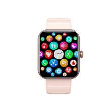 Joeme Jome F21pro智慧手環,具有非侵入式血糖/血壓/血氧/心率/睡眠監測功能,健身追蹤器,健康手錶,矽膠皮帶(粉色)