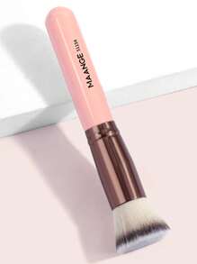 MAANGE 1pc Falt Head Foundation Brush,Makeup Tools With Soft Fiber For Easy Carrying,Brush For Travel