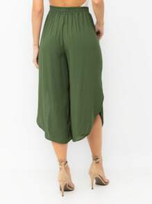 Women Pants - xanh quân đội - Xem 6