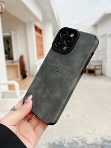 1pc Synthetic Leather & Tpu Cell Phone Case Compatible With Iphone 11, 12, 13, 14, 12 Pro Max, 13 Pro Max, 15, 15 Pro, 15 Plus, 15 Pro Max, Samsung A04, A13, A24, A12, A20s, A32, A50, A51, A52, A71, A73, S20fe, S21, S22