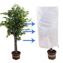 1入組植物防凍罩,農業樹花防寒罩,冬季花園保護,樹蛾防護袋 - 白色 - 查看 3