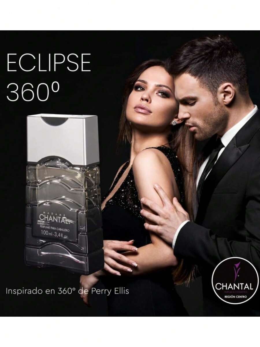 Perfume Chantal Eclipse 360 Inpiración autentica Fragancia 360 - Negro - Ver 1