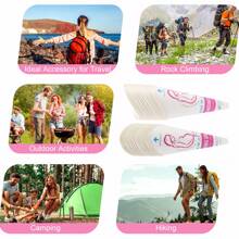 50入組女士小便器,攜帶式露營馬桶排尿漏斗,一次性紙質排尿設備,適用於旅行、露營、徒步旅行和戶外活動 - 粉色 - 查看 8