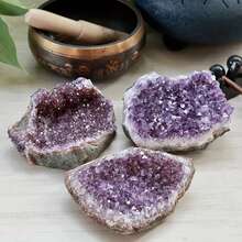 紫晶簇,靈性保護,光環水晶,療癒水晶,美白效果,魚缸裝飾石材,家居裝飾飾品