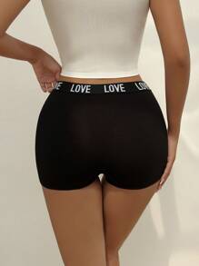 3pcs/Pack Ladies Seamless, Comfortable, Breathable High Waist Boxer Briefs Sports - Multicolor - View 5