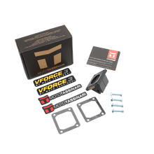 PowerMotor V3144 Set Of Motorcycle Carburetor Valve Carbon Fiber Reed Valve Compatible With Banshee, Yz85, Yz125, Yz400, Suitable For All Years - Black - View 2