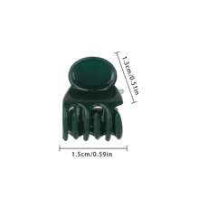 YOUSIHOME 20入-50入/袋,塑料園藝扣,深綠色藤蔓支撐束扎,植物夾,蝴蝶蘭接穗蘭花枝夾,園藝工具,促進生長 - 墨綠色 - 查看 2