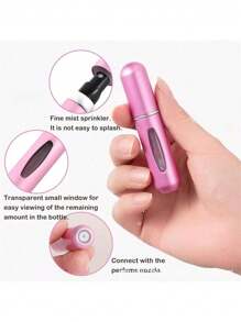 5 chai xịt nước hoa hình bầu dục 5ml cao cấp, tiện lợi, màu trơn, có đáy đựng nước hoa, nước hoa và sử dụng khi đi du lịch Dụng cụ trang điểm tại nhà & du lịch, phòng khách Phòng ngủ Phòng tắm Trang trí nhà cửa, Đồ dùng du lịch, Đám cưới, Tiệc tùng, Sinh nhật, Quà tặng cho nam giới Bố mẹ Bạn bè, Năm mới, Phụ kiện, Quà tặng vui nhộn - Xem 6