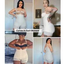Colombian Waist Reducing Cesarean Postpartum Girdles - 白色 - 查看 5