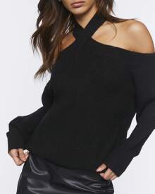 Tops de Punto para Mujer - Negro - Ver 1