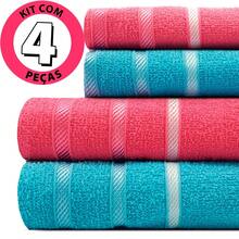 Towel Sets - 藕粉色 - 查看 2