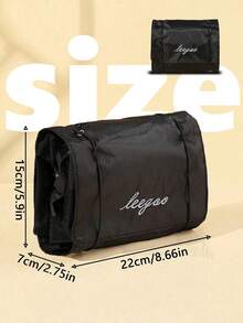 Cosmetics storage bag, fashionable, simple, multifunctional, detachable m waterproof folding bag, 4-in-1 travel makeup bag Men Toiletry Bag makeup brushes storage - Multicolor - View 6