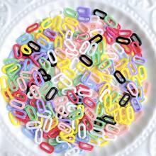 30pcs Random Nail Art Decoration With Rectangle & Circle Shaped - Multicolor - View 4