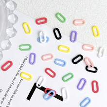 30pcs Random Nail Art Decoration With Rectangle & Circle Shaped - Multicolor - View 7