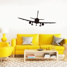 飛機壁貼貼紙,臥室牆藝術壁畫,客廳兒童房間裝飾