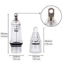 JTUUWRAP 1pc Night Fishing LED Fish Lamp, Underwater Light For Luring Squid/Octopus/Cuttlefish, Freshwater/Saltwater Fishing Available - White - View 3