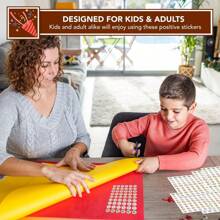 540pcs Kindness Stickers In Bulk - 10 Sheets Of Positive Stickers, Kindness Stickers, Random Acts Of Kindness Stickers In Bulk And Positive Message Stickers - Multicolor - View 3