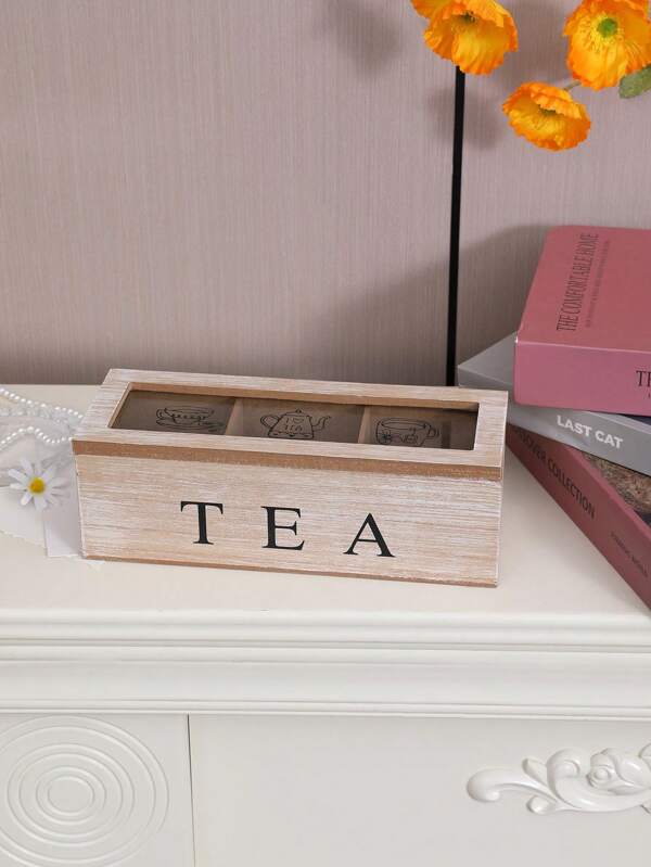 1 pieza Almacenamiento de alimentos de madera