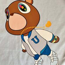 Kanyewest Bear Graduation Men's T-Shirt - Blue - View 3