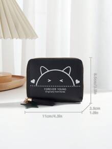 Cartera De Mano Para Mujeres - Negro - Ver 6