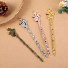 1 件银色梅花书签