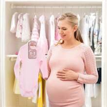 Tủ quần áo trẻ em bằng gỗ chia ngăn hai mặt nhiều màu sắc, dùng để phân loại và phân chia quần áo trong phòng trẻ em, dành cho trẻ sơ sinh từ 24 tháng tuổi trở lên, đồ trang trí tiệc mừng em bé, quà tặng tiệc mừng em bé, quà tặng lễ Phục sinh cho bé gái/bé trai - Nhiều màu - Xem 4