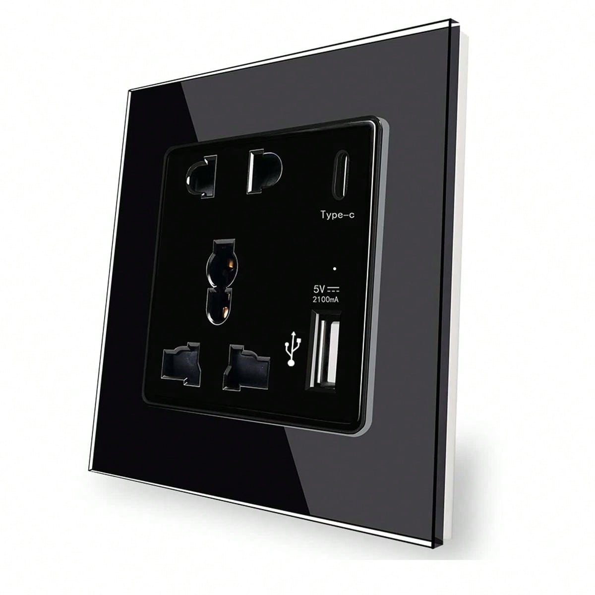 5 hole Multifunctional Socket With Usb And Type c Ports SHEIN USA 5-hole-multifunctional-socket-with-usb-and-type-c-ports-shein-usa