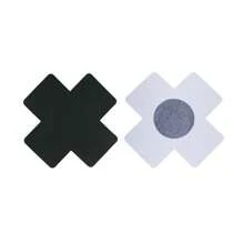 10 Peças/20 Peças/40 Peças Pétalas Descartáveis para Seios, Pastilhas Antirreflexo de Cetim em Formato de X, Almofadas de Sutiã, Tampas de Mamilo Invisíveis Autoadesivas, para Camisetas, Tops Halter, Bandeau, Roupas de Banho, Vestidos Colados ao Corpo