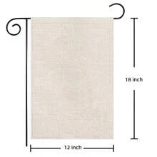 1pc Garden Flag For Thanksgiving Decorations With Turkey Print, Double-sided Design - Multicolor - View 7