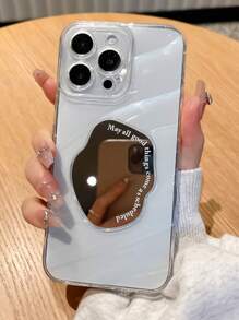 Ốp lưng điện thoại Apple họa tiết gợn nước trong suốt mới 1 chiếc tương thích với iPhone, chống nước, chống sốc, chống rơi, chống trầy xước - Trong sáng - Xem 4