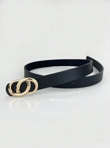 1 Miếng Của phụ nữ Thiết kế độc nhất Tối giản Thắt lưng , Đúng mốt Và Linh hoạt , Đối với Mặc hàng ngày - màu đen - Xem 3