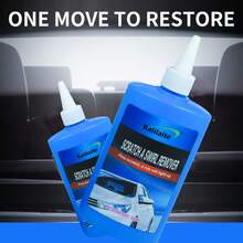 Automobile Scratch Repair Wax Kit, Including Polishing Paste, Paint Care, Compound Polish, Cleaning Agent, Car Polishing Care Set Recovery Tools - White - View 4