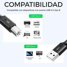 Cable Usb A Usb B Activo Para Impresora Proytector Escaner Multifuncional - 15 Metros - Ver 3
