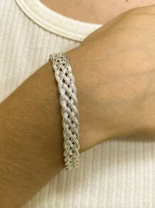 Chain Bracelets - 銀色 - 查看 3