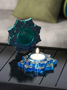 1pc Lotus Shaped DIY Silicone Mold - Clear - View 6