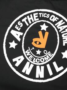 Annil 補間女孩服裝春秋休閒長袖灰色運動連帽外套運動褲2件黑色