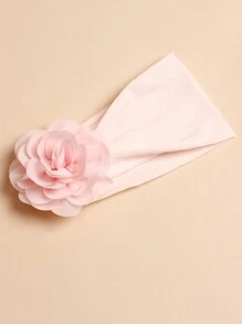 3pcs Rose Flower Pink Headband For Babies (Papercard Is For Decoration) Love Valentine - Multicolor - View 6