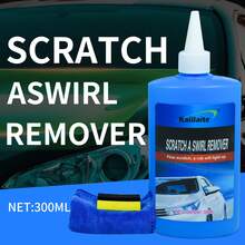 Automobile Scratch Repair Wax Kit, Including Polishing Paste, Paint Care, Compound Polish, Cleaning Agent, Car Polishing Care Set Recovery Tools - White - View 11