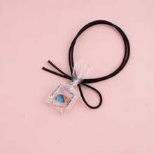 2 件隨機樹脂滴膠 Diy 創意小金魚和鯉魚形狀水袋鑰匙圈吊墜、裝飾品 - 彩色 - 查看 6