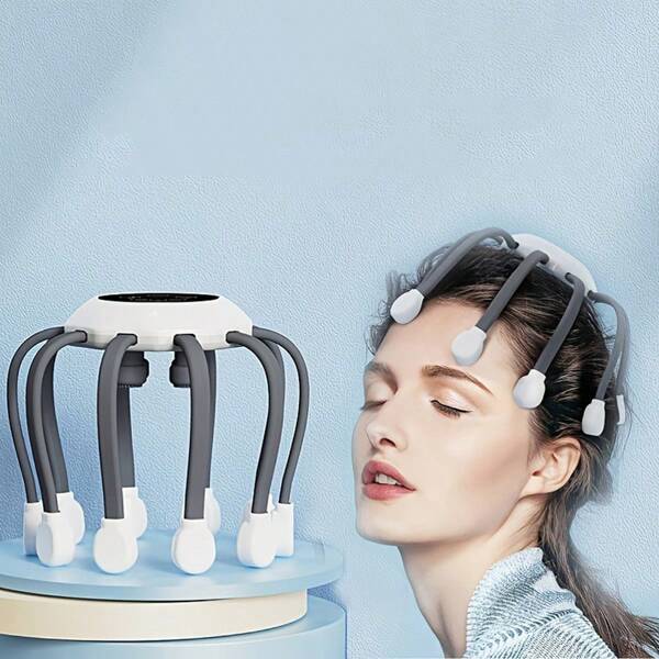 Head Massage Claw Electric Head Massager Scalp Massager Head Massage Health Care Octopus Head