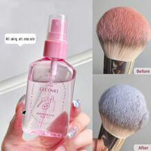 1入組化妝刷免洗清潔噴霧/75ml,化妝刷免洗快幹式化妝工具清潔液