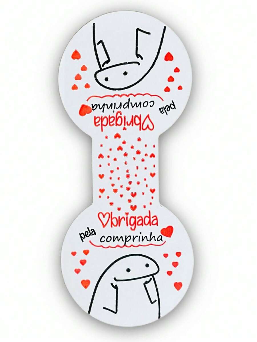 Label Stickers - Red and White - View 1