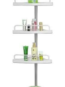 Multipurpose Bathroom Shower Corner Organizer 4 Floors Adjustable - 杏色 - 查看 3