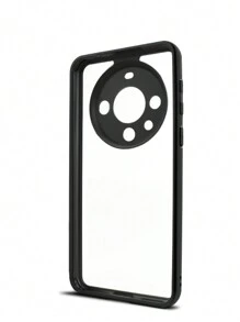1入組簡約透明鏡頭全包防摔手機殼,適用於華為mate 60/mate 60 Pro - 無色 - 查看 2